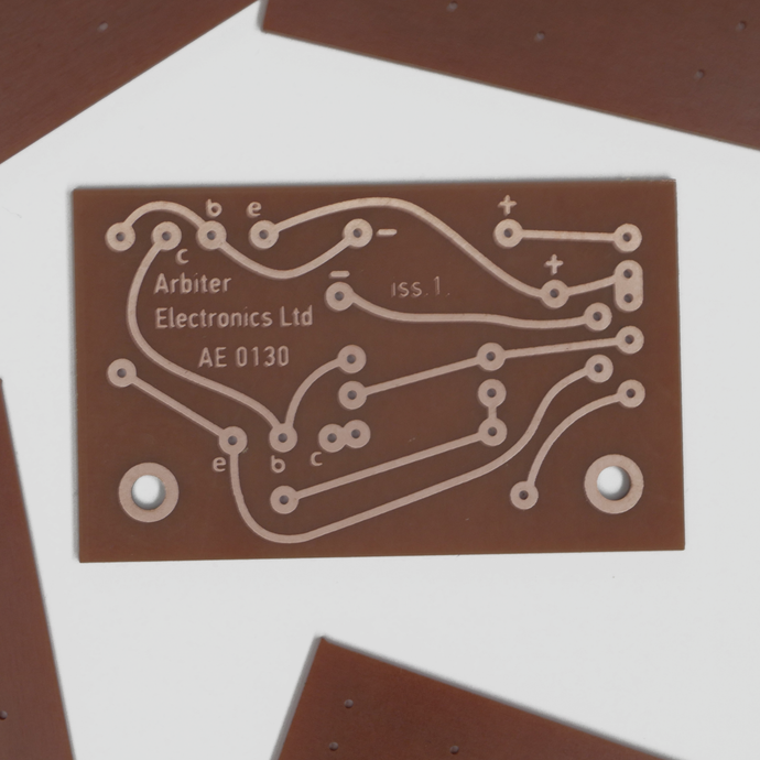 Phenolic Fuzz Face iss1 PCB