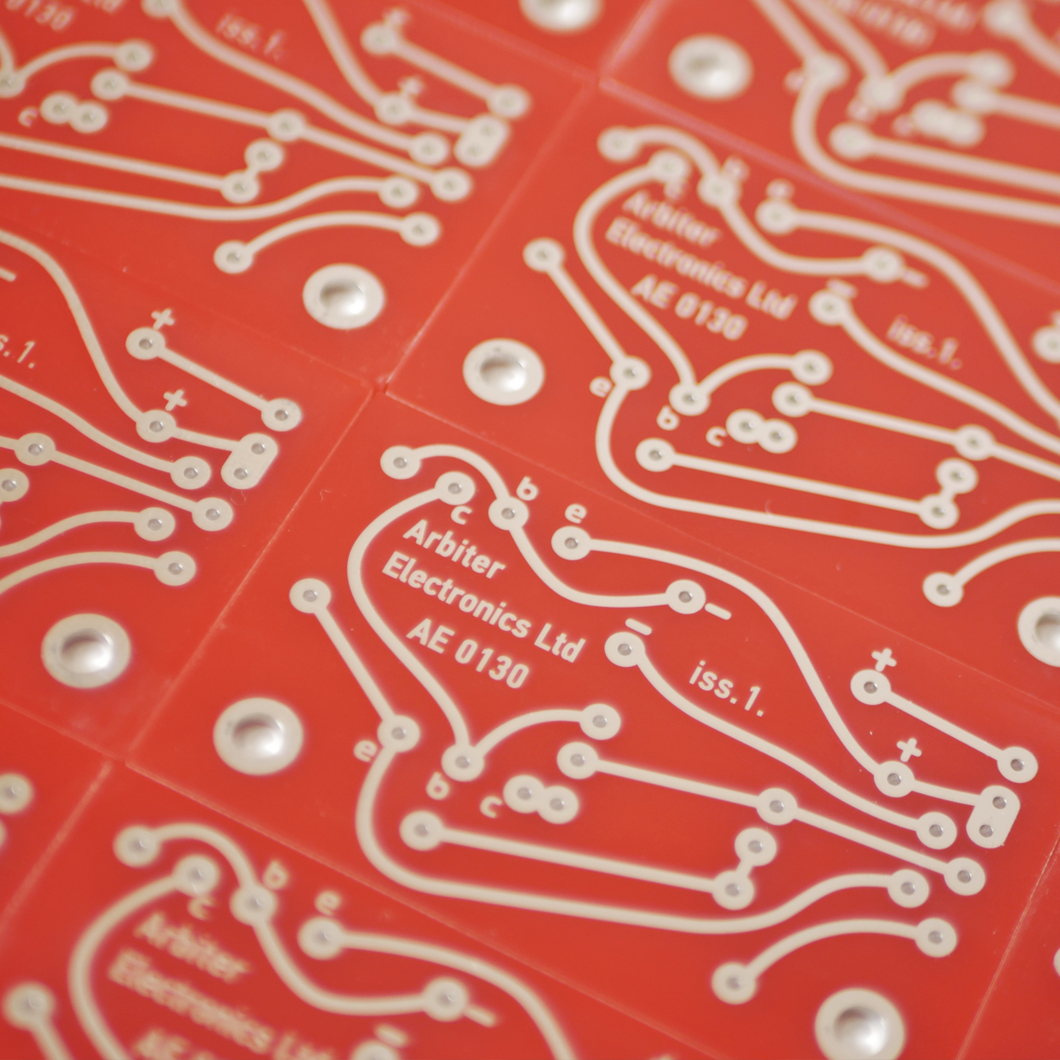 Fuzz Face PCB Red